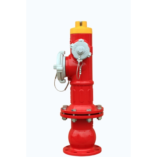 Trụ chữa cháy ngoài nhà 3 cửa Tomoken