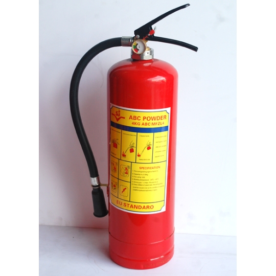 Bình chữa cháy bằng bột ABC 4kg MFZL4