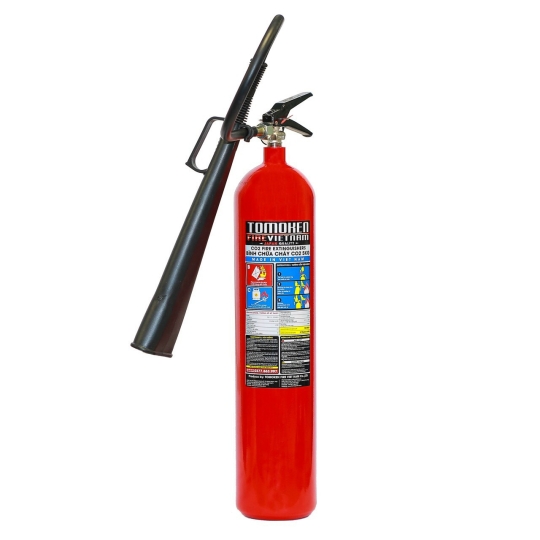 Bình chữa cháy bằng khí CO2 5kg ( Tomoken, có tem kiểm định)