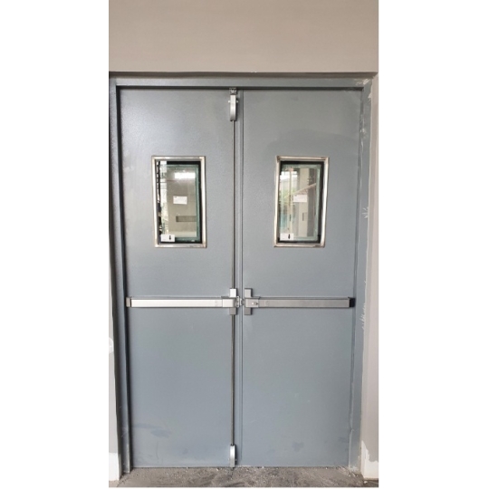 Cửa Đôi Chống Cháy Tay Đẩy