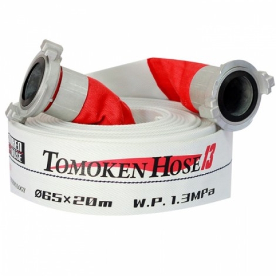 Cuộn Vòi Chữa Cháy Tomoken DN65-30/16 Kèm Khớp Nối (có tem kiểm định)